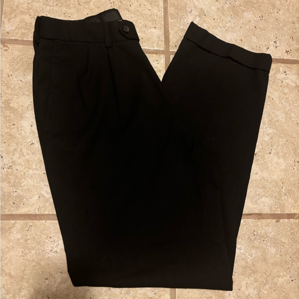 Black Dress Pants with Pockets